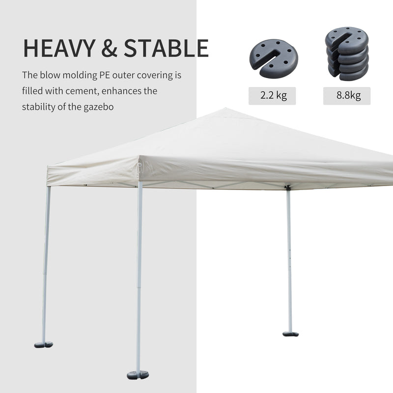 Gazebo Weight Set of 4, Tent Weight Base Marquee Party Tent Canopy 8.8KG