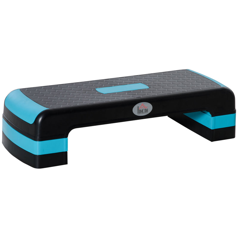 Aerobic Step, 10cm, 15cm & 20cm Height Adjustable Exercise Stepper, Nonslip Step Board Great for Home & Office
