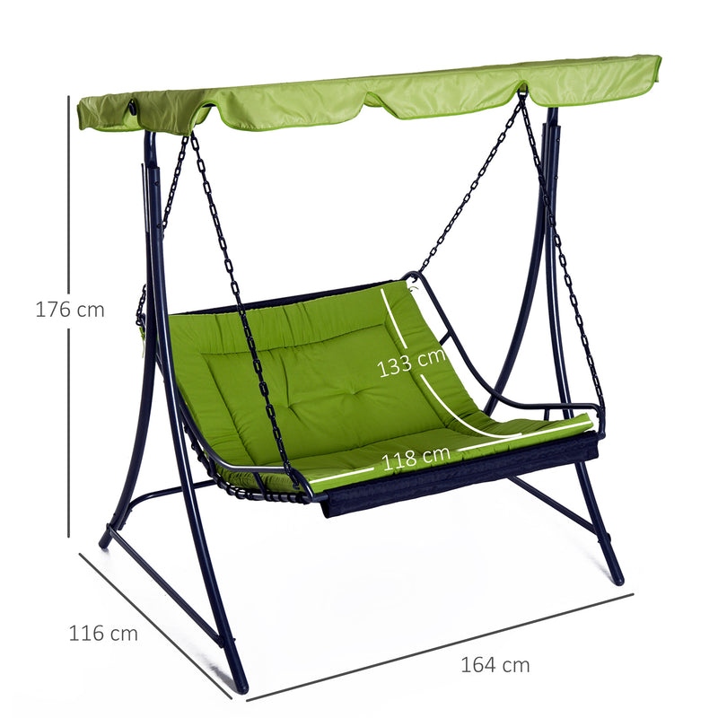 Swing Chair Hammock Seat-Green