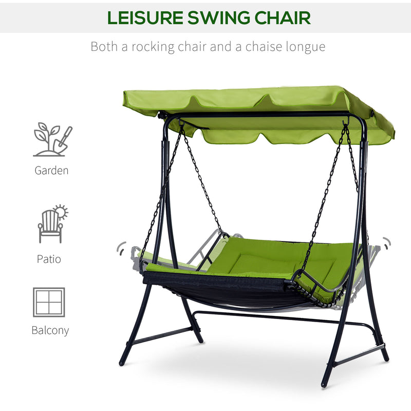 Swing Chair Hammock Seat-Green