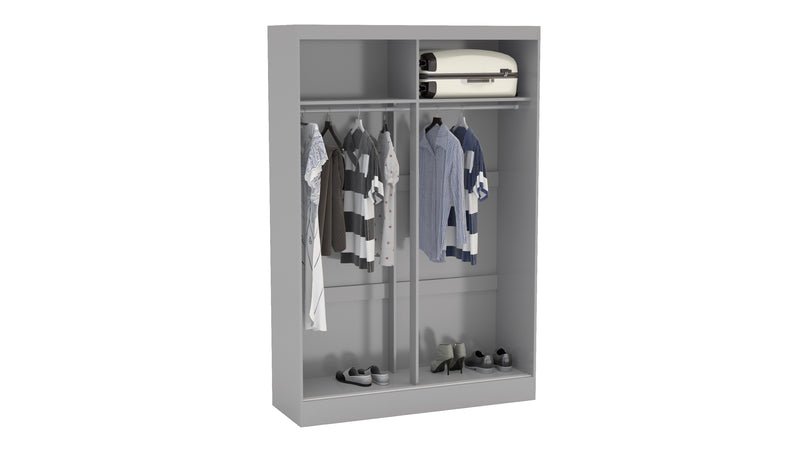 Lynx 2 Door Sliding Wardrobe With Mirror