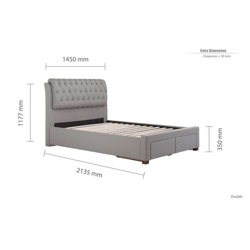 Valentino Double Bed