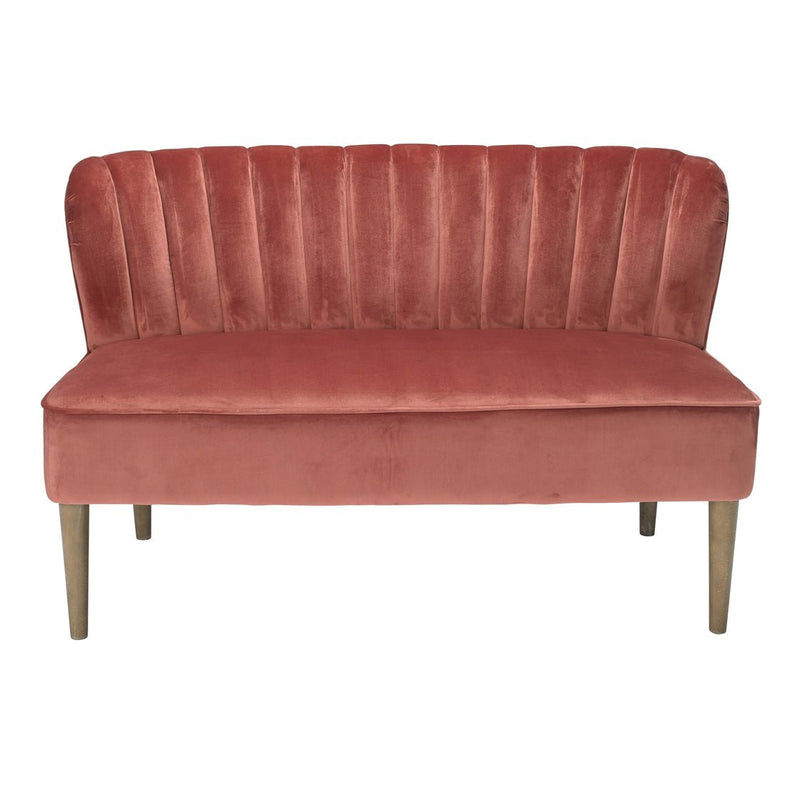 Bella 2 Seater Sofa Vintage Pink - Bedzy UK modern and affordable home furniture England