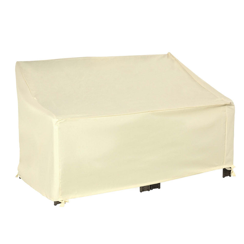 Outdoor Furniture Cover 2 Seater Loveseat Protection Tough PVC Lining Wind Rain Dust UV Waterproof, 140x84x94cm