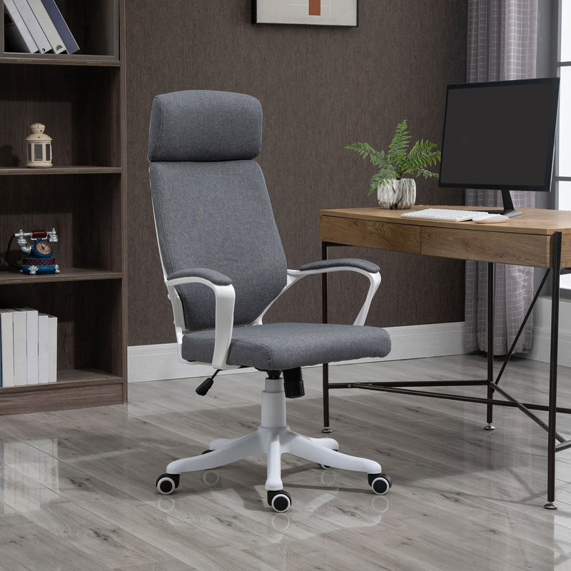 Office Chair High Back 360° Swivel Task Chair Ergonomic Desk Chair with Lumbar Back Support, Adjustable Height