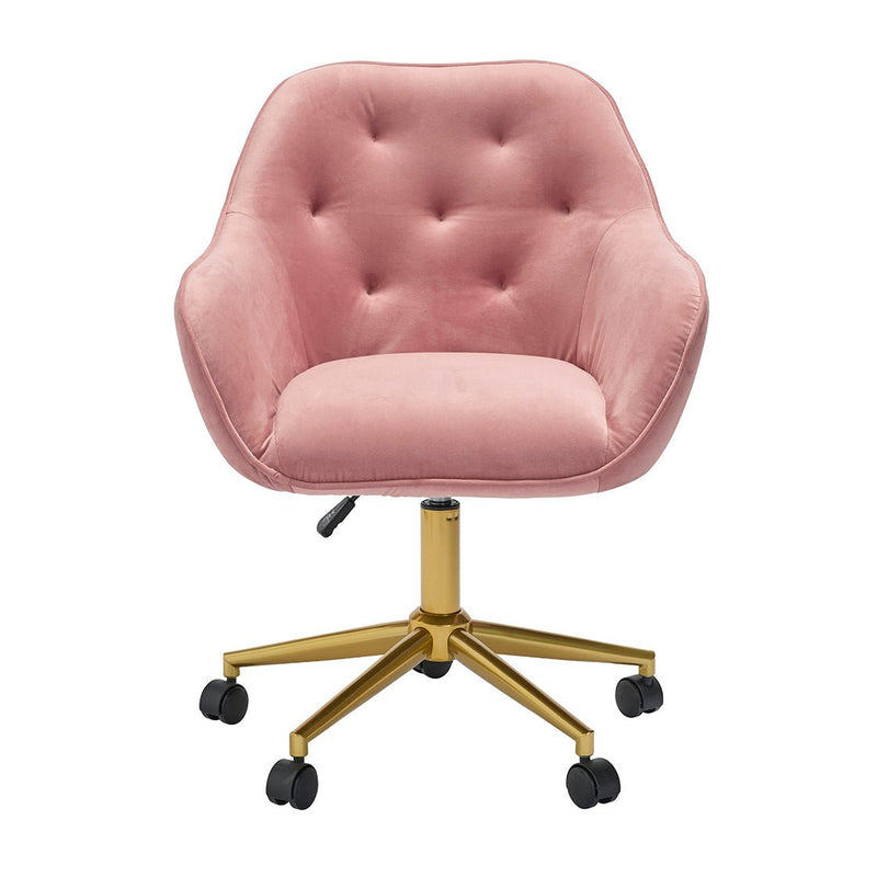 Darwin Office Chair Pink - Bedzy Limited Cheap affordable beds united kingdom england bedroom furniture