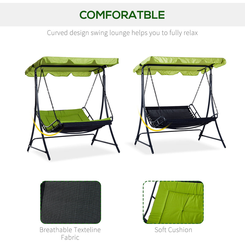 Swing Chair Hammock Seat-Green