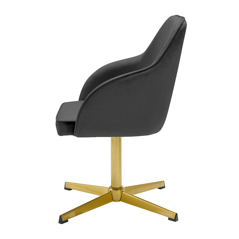 Felix Office Chair Black - Bedzy UK modern and affordable home furniture England