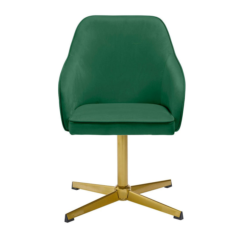 Felix Office Chair Green - Bedzy UK modern and affordable home furniture England