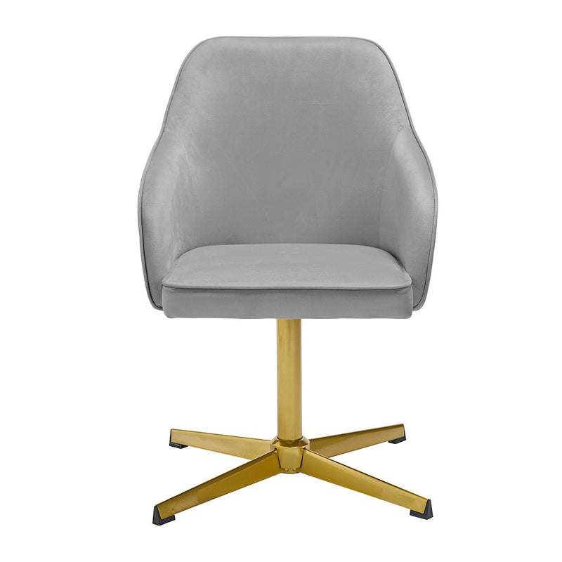 Felix Office Chair Grey - Bedzy UK modern and affordable home furniture England