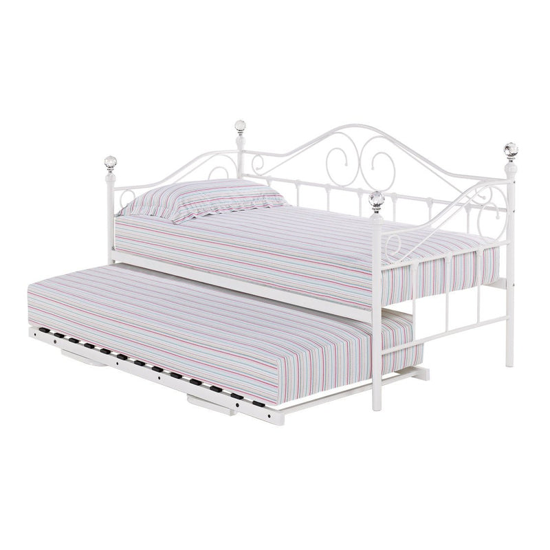 Florence Trundle White (bed sold separately) - Bedzy Limited Cheap affordable beds united kingdom england bedroom furniture