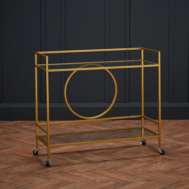 Gatsby Drinks Trolley - Bedzy UK modern and affordable home furniture England