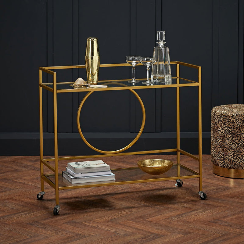 Gatsby Drinks Trolley - Bedzy UK modern and affordable home furniture England