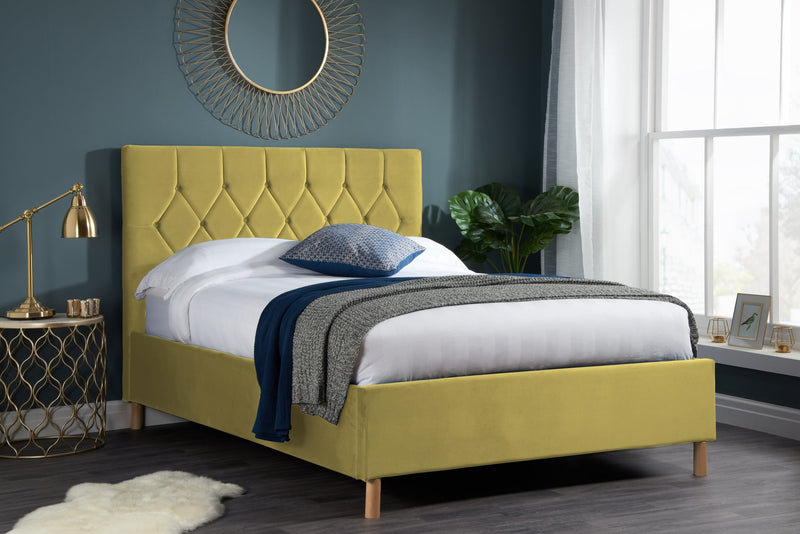 Loxley Small Double Bed - Bedzy Limited Cheap affordable beds united kingdom england bedroom furniture