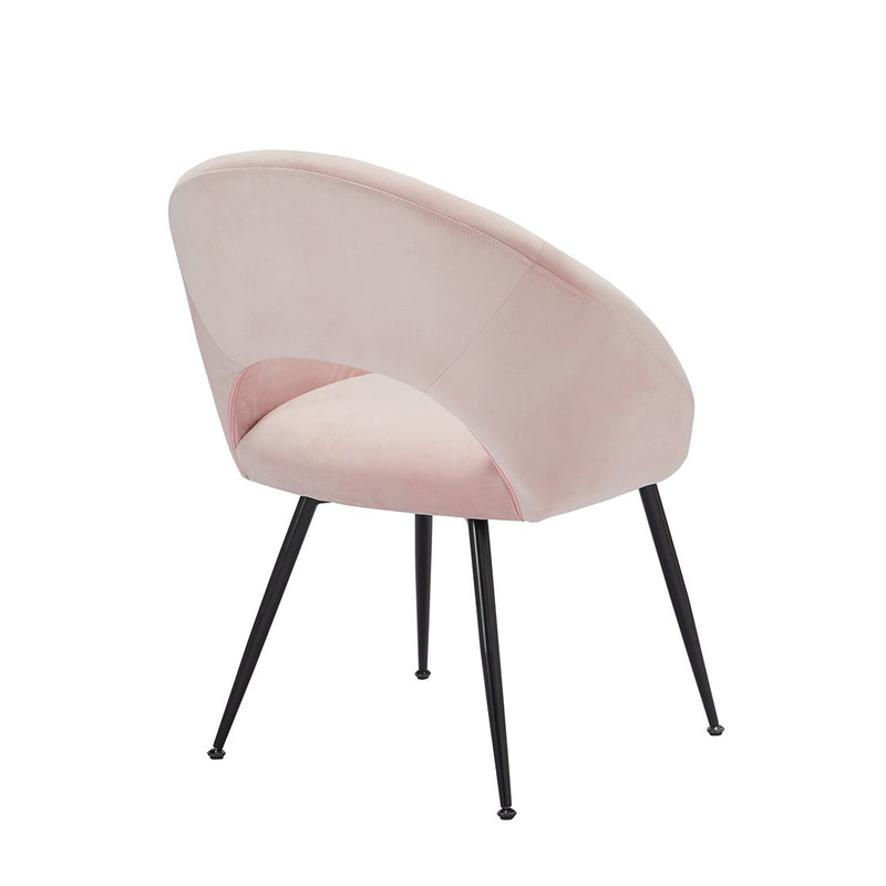Lulu Dining Chair Pink (Pack of 2) - Bedzy Limited Cheap affordable beds united kingdom england bedroom furniture