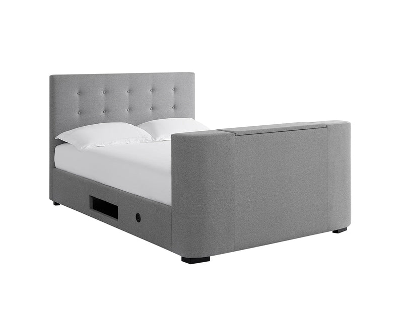 Mayfair TV King bed - Bedzy Limited Cheap affordable beds united kingdom england bedroom furniture