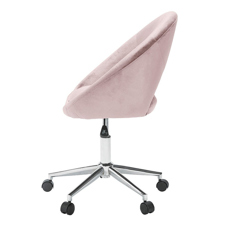 Skylar Office Chair Pink - Bedzy Limited Cheap affordable beds united kingdom england bedroom furniture