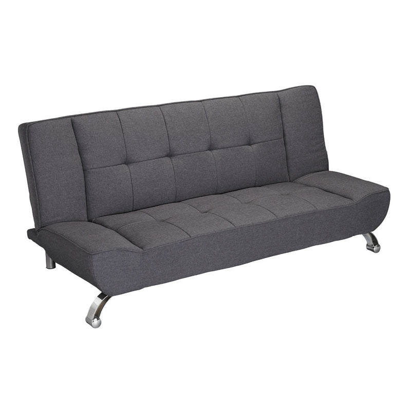 Vogue Sofa Bed Grey Fabric - Bedzy Limited Cheap affordable beds united kingdom england bedroom furniture